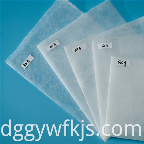 Customized 30g50g80g filter needle punched cotton